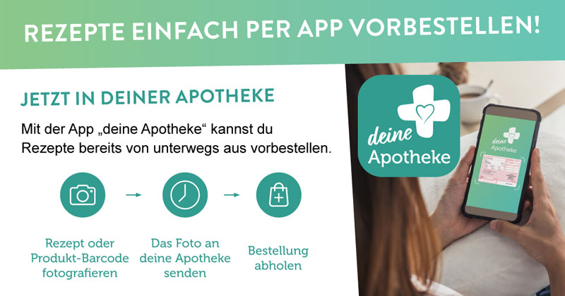 Rezepte einfach per App vorbestellen